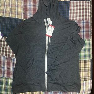 Full zip soft jacket